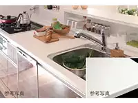 こだわりPOINT6：【キッチン】人造大理石シンク