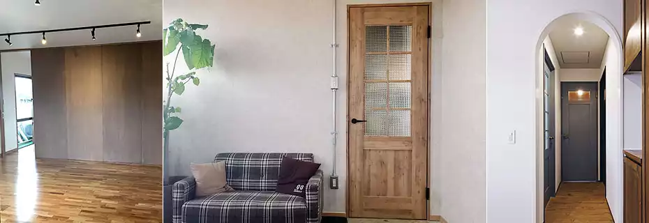 室内ドアの種類を知って家づくりをもっと楽しもう 沖縄のリフォーム リノベーション情報 沖縄リライフ グーホーム