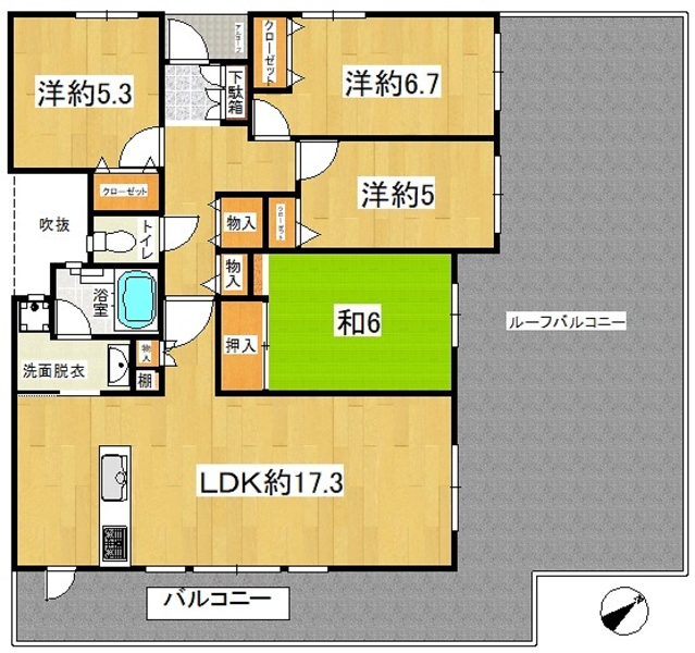 ｆステージとよみ 豊見城市真玉橋の中古マンション ４ldk 2 980万円 ペット可 ルーフバルコニー 角部屋 沖縄の物件情報 グーホーム No 121 24