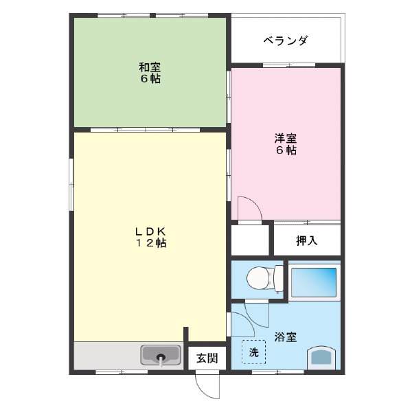 宮元マンション ｃ棟 那覇市宇栄原の賃貸アパート マンション 角部屋 2階以上 浴槽 ２ldk 4万円 沖縄の賃貸情報 グーホーム No 748 15